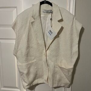 IRO Off-White Textured Garment